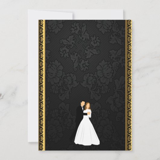 シャンデリア 招待状 (裏面)