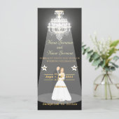 シャンデリア 招待状 (スタンド正面)