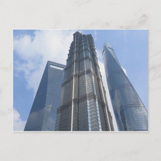 シャンハイ中国はがき ポストカード (正面)