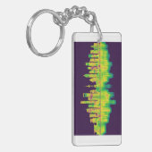 シャンハイ中国スカイライン キーホルダー (正面左)