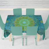 シャンバラタントラニンフェアマンダラアート テーブルクロス