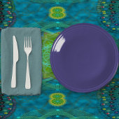 シャンバラタントラニンフェアマンダラアート ロングテーブルランナー