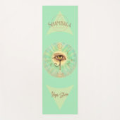 シャンバラヨガスタジオ – Eye of Horus artful ヨガマット (正面)