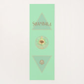 シャンバラヨガスタジオ – Eye of Horus artful ヨガマット (裏面)