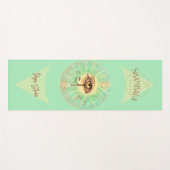 シャンバラヨガスタジオ – Eye of Horus artful ヨガマット (正面(横))