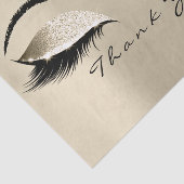 シャンパイグネセピアブライダルゴールドグリッターサンキューアイズ 薄葉紙 (詳細)