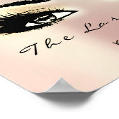 シャンパイニュ名メイクアップアーティスト美しいスタジオラッシュズ ポスター (角)