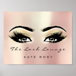 シャンパイニュ名メイクアップアーティスト美しいスタジオラッシュズ ポスター