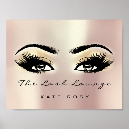 シャンパイニュ名メイクアップアーティスト美しいスタジオラッシュズ ポスター (正面)