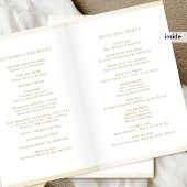 シャンパエレガントン折り畳み式結婚プログラム