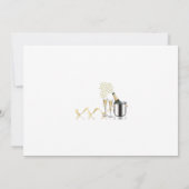 シャンパエレガントン50th誕生日パーティーへの招待 招待状 (裏面)