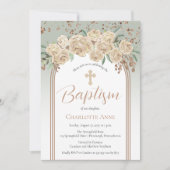 シャンパエレガントン |セージフローラバプテスマ 招待状 (正面)