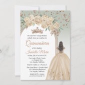 シャンパエレガントン | Sageフローラクインチェニェラパーティー 招待状 (正面)