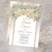 シャンパエレガントン | Sageフローラブライダルシャワー 招待状
