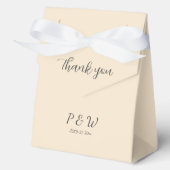 シャンパシンプルンイニシャル結婚ズ フェイバーボックス (正面)