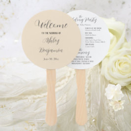 シャンパシンプルン結婚式 ハンドファン