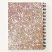 シャンパパーソナライズされたンラッシュアポイントメントブック ノートブック (裏面)