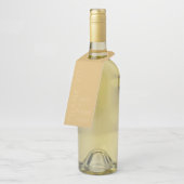 シャンパモダンーニュ色 ボトルネックタグ (アングル)