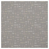 シャンパンお祝いオングレー ファブリック (見本)