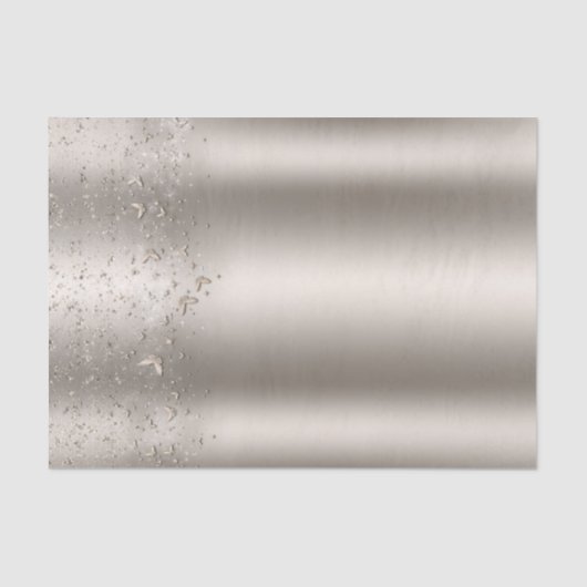 シャンパンきらめくフラッタバタフライスウィート16パーティー 薄葉紙 (正面)