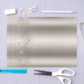 シャンパンきらめくフラッタバタフライスウィート16パーティー 薄葉紙 (クラフト)