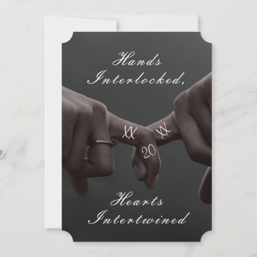 シャンパンきらめく日付を保存 セーブザデート (裏面)