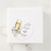 シャンパンで乾杯 ウィンター ニュートラル フェイバータグ (インサイチュ)