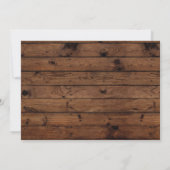 シャンパンで乾杯!30周年誕生日 ウッドプレート 招待状 (裏面)