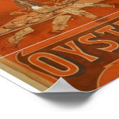 シャンパンとカキヴィンテージ劇場 ポスター (角)