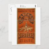 シャンパンとカキヴィンテージ劇場 ポストカード (正面/裏面)