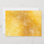 シャンパンとグリッターストリング |大晦日パーティー 招待状 (裏面)