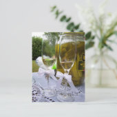 シャンパンとピクルス ポストカード (スタンド正面)