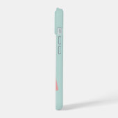 シャンパンとフリースのブギー iPhone 15ケース (左側面)