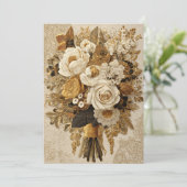 シャンパンと年 | ブーケ応援 招待状 (スタンド正面)