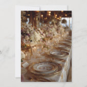 シャンパンと年 | 発泡性 招待状 (正面)