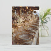 シャンパンと年 | 発泡性 招待状 (スタンド正面)