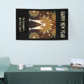 シャンパンと花火ニューイヤーイブパーティー 横断幕 (トレードショー)