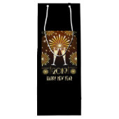 シャンパンと花火新年2019年 ワインギフトバッグ (裏面)