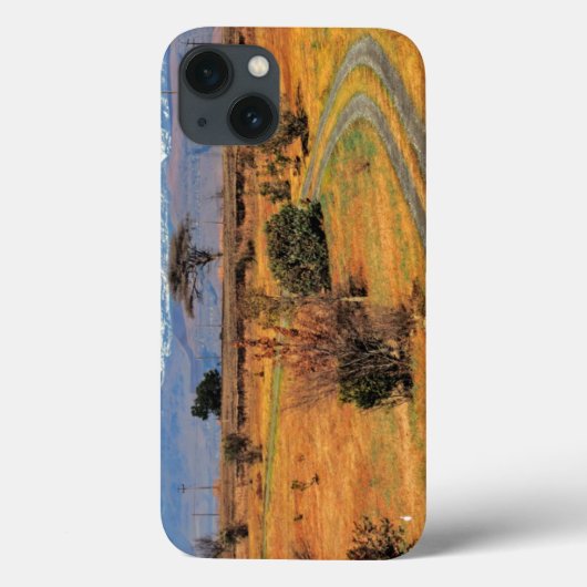 シャンパンと雪を戴く大聖堂山脈の道 Case-Mate iPhoneケース (裏面)