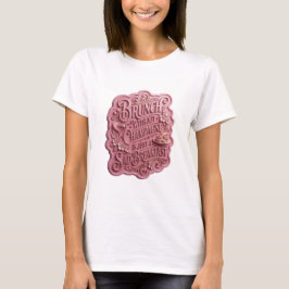 シャンパンなしのブランチなんて悲しい朝食でしかない v5 tシャツ