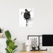 シャンパンに立つ ポスター (ホームオフィス)