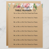 シャンパンのシーティングシ結婚ャンネルの白い水仙 (正面/裏面)