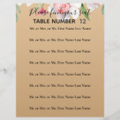 シャンパンのシーティングシ結婚ャンネルの白い水仙 (正面)