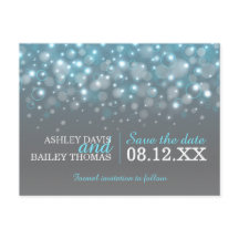 シャンパンのバブルの結婚ポストカードを保存