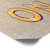 シャンパンのポスターを飲む時間のラップ ポスター (角)