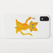 シャンパンの猫 Case-Mate iPhoneケース (裏面(横))