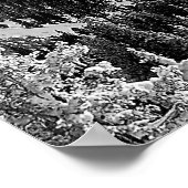 シャンパンの雪景色 ポスター (角)