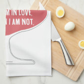 シャンパンを愛で飲む時 キッチンタオル (四つ折り)