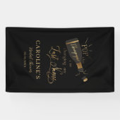 シャンパンを開けよう！ 私、苗字を変えるの！ 横断幕 (横)