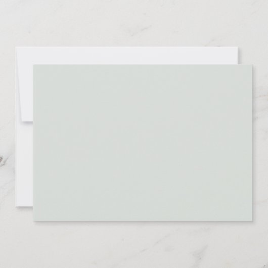 シャンパンアイボリー赤面ピンクフローラグリーナリー結婚ズ セーブザデート (裏面)